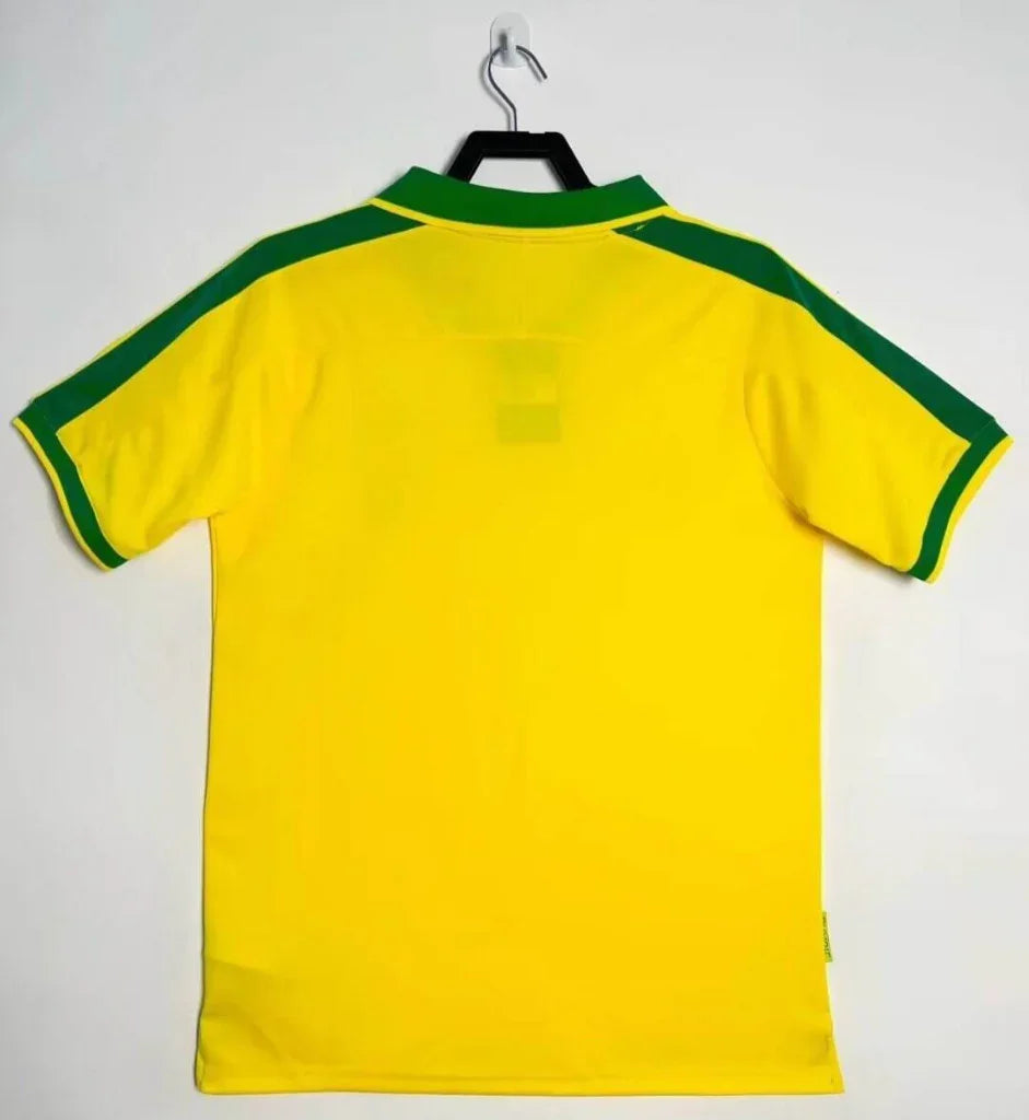 Brazil 1997 Vintage Retro Home Jersey