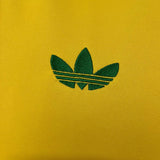 Brazil 1997 Vintage Retro Yellow Home Jersey