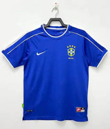 Brazil 1998 Vintage Retro Away Jersey