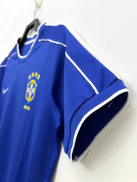 Brazil 1998 Vintage Retro Away Jersey