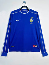 Brazil 1998 Vintage Retro Away Jersey