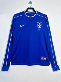 Brazil 1998 Vintage Retro Away Jersey