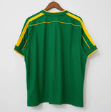 Brazil 1998 Vintage Retro Green Goalkeeper Jersey