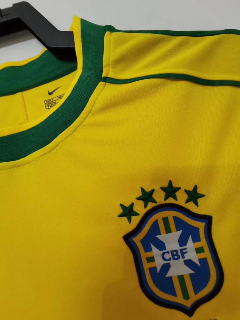 Brazil 1998 Vintage Retro Home Jersey