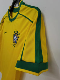 Brazil 1998 Vintage Retro Home Jersey