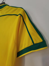 Brazil 1998 Vintage Retro Home Jersey