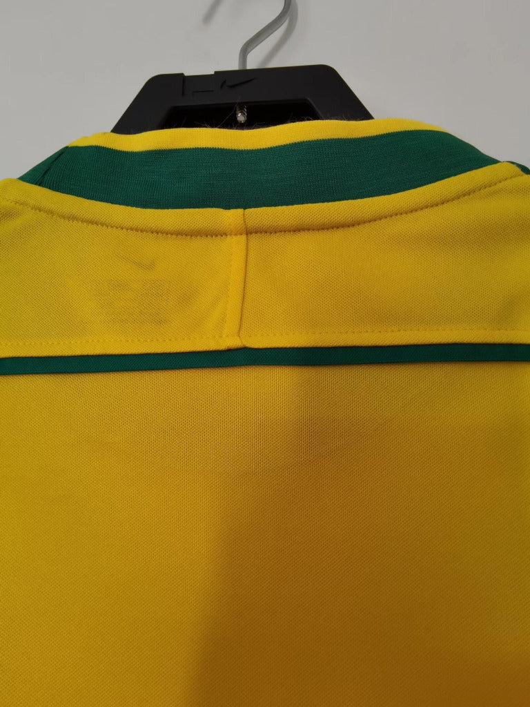 Brazil 1998 Vintage Retro Home Jersey