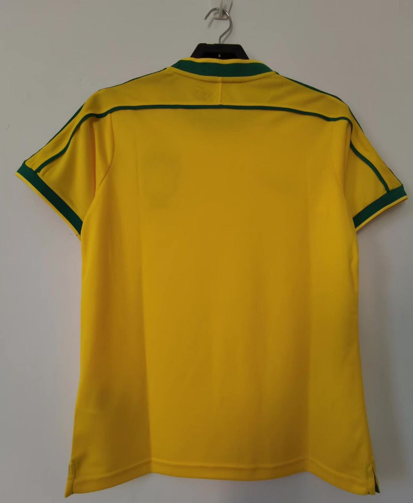 Brazil 1998 Vintage Retro Home Jersey