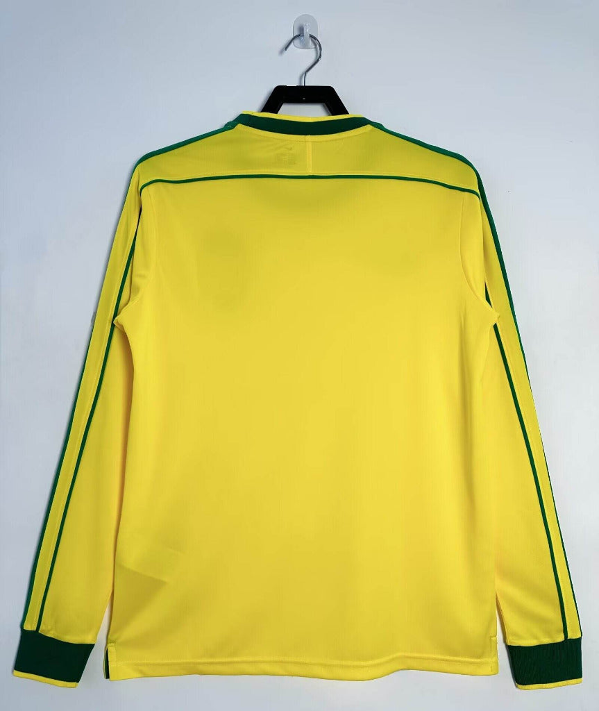 Brazil 1998 Vintage Retro Home Jersey