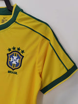 Brazil 1998 Vintage Retro Home Jersey