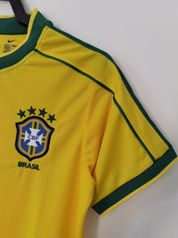 Brazil 1998 Vintage Retro Home Jersey