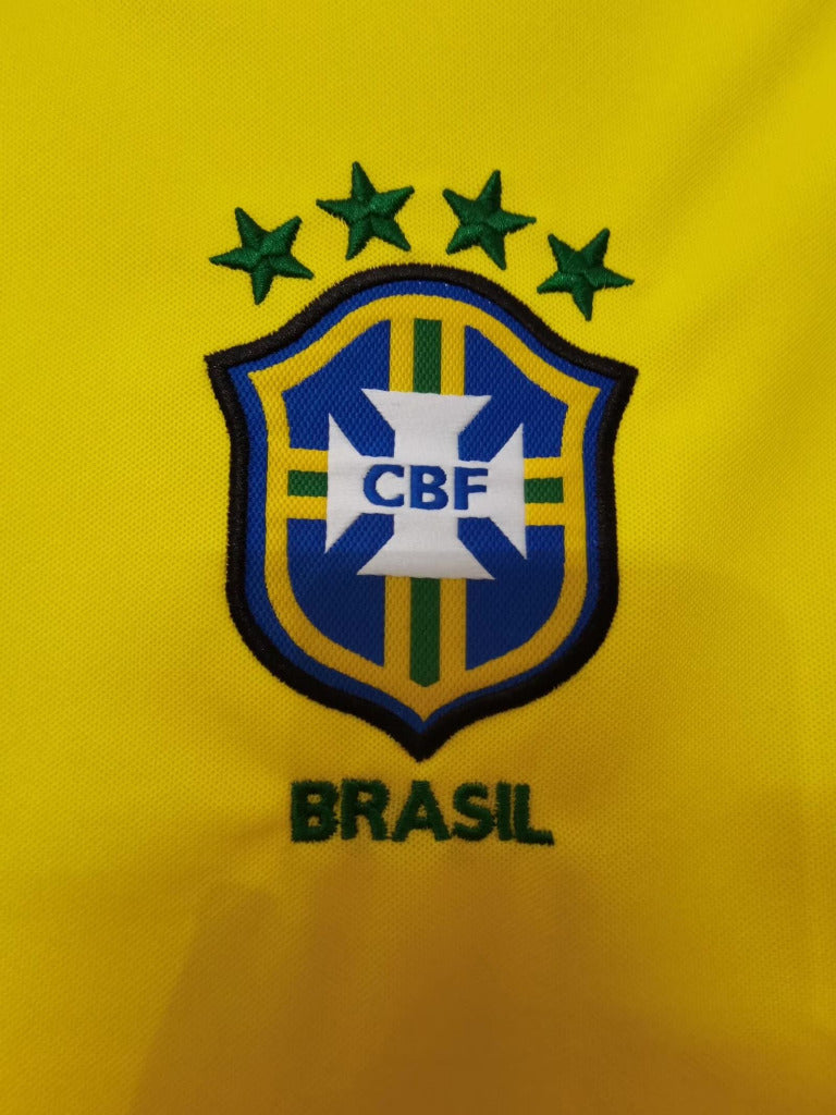 Brazil 1998 Vintage Retro Home Jersey