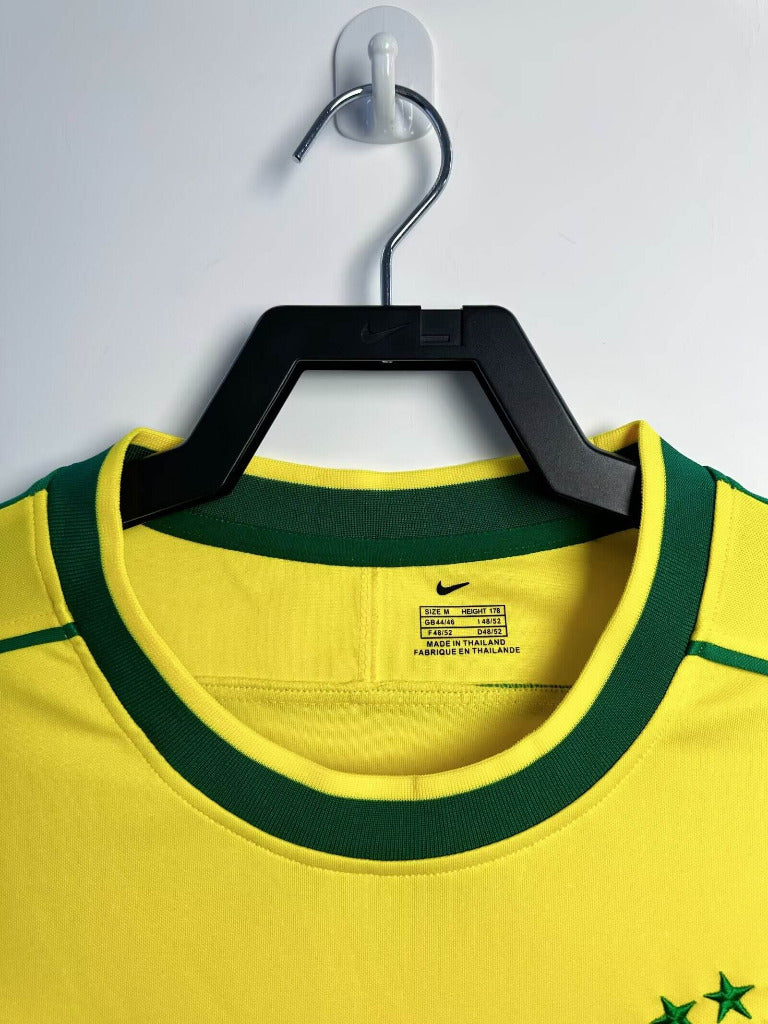 Brazil 1998 Vintage Retro Home Jersey