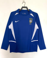 Brazil 2002 Vintage Retro Away Jersey