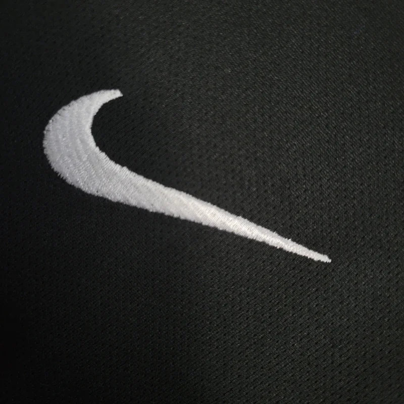 Brazil 2002 Vintage Retro Black Goalkeeper Jersey