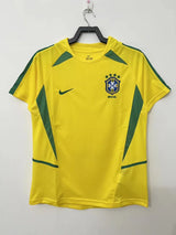 Brazil 2002 Vintage Retro Home Jersey