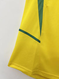 Brazil 2002 Vintage Retro Home Jersey