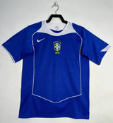 Brazil 2004 Vintage Retro Away Jersey