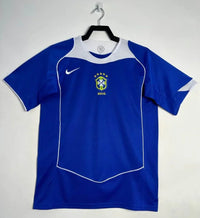 Brazil 2004 Vintage Retro Away Jersey