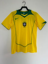 Brazil 2004 Vintage Retro Home Jersey