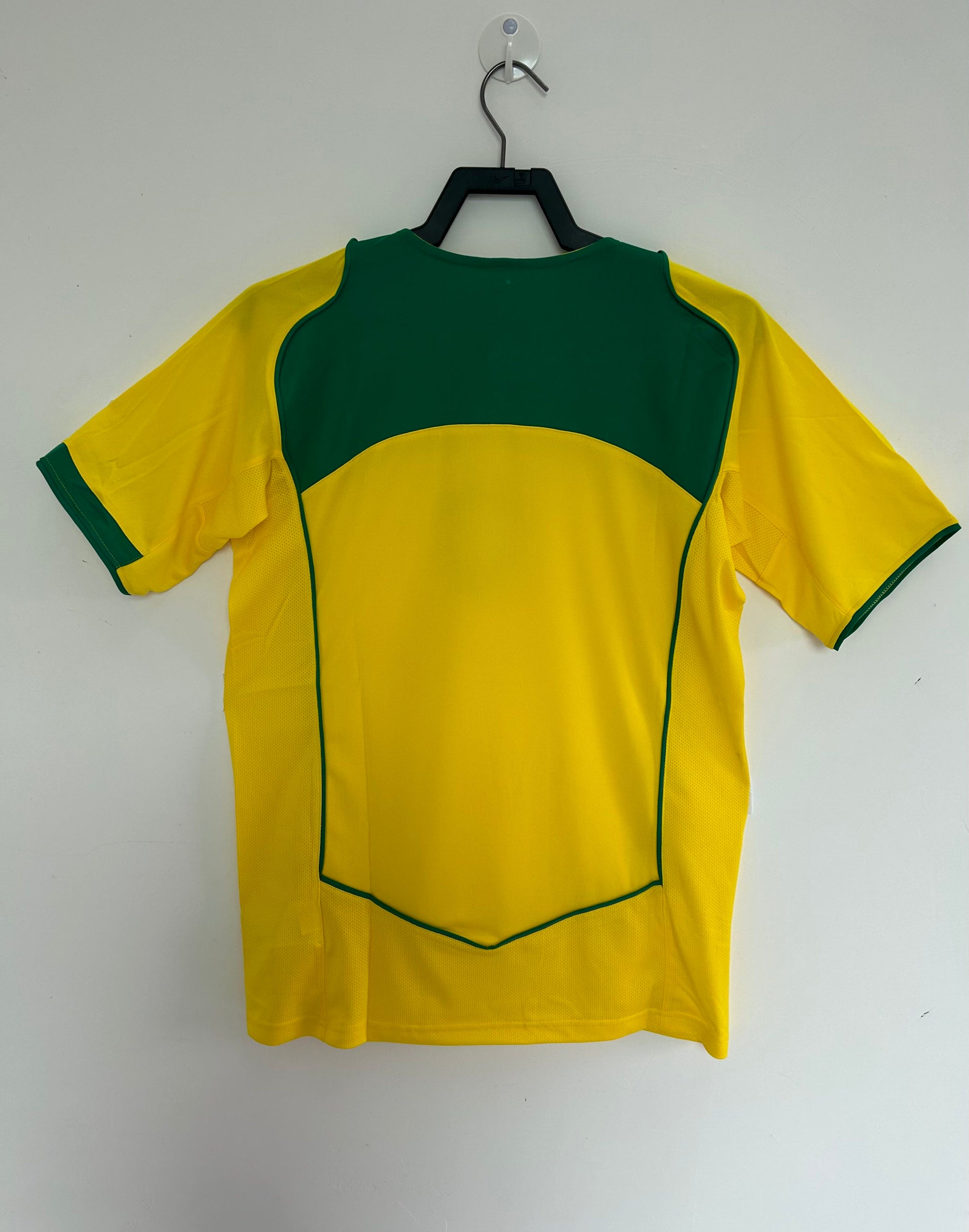 Brazil 2004 Vintage Retro Home Jersey