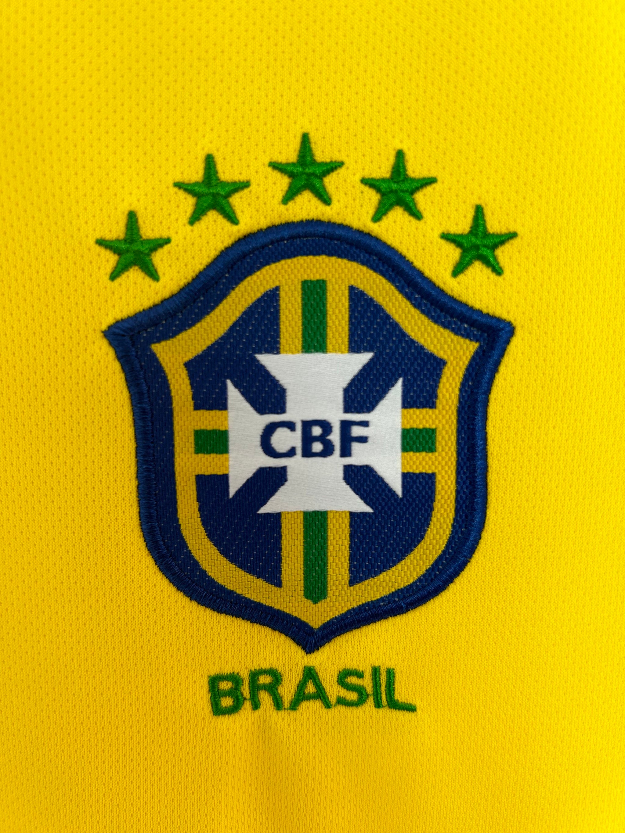 Brazil 2004 Vintage Retro Home Jersey