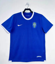 Brazil 2006 Vintage Retro Away Jersey