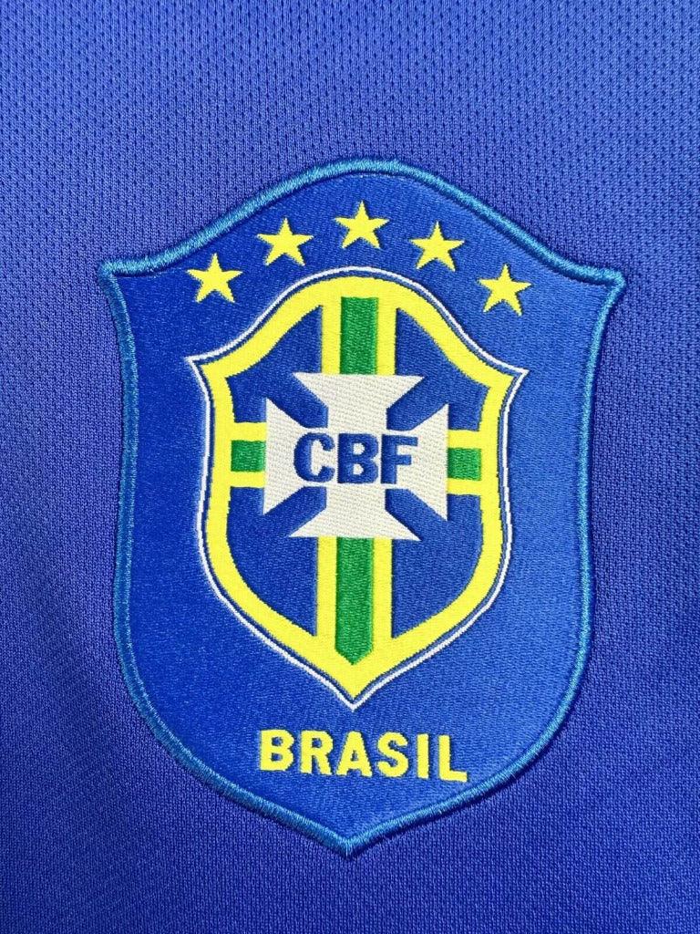 Brazil 2006 Vintage Retro Away Jersey