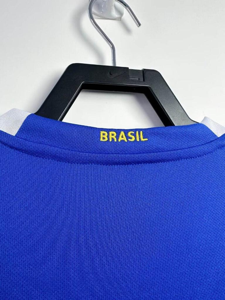 Brazil 2006 Vintage Retro Away Jersey
