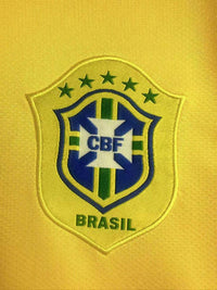 Brazil 2006 Vintage Retro Home Jersey
