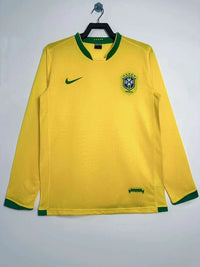 Brazil 2006 Vintage Retro Home Jersey