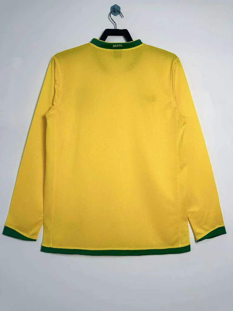 Brazil 2006 Vintage Retro Home Jersey