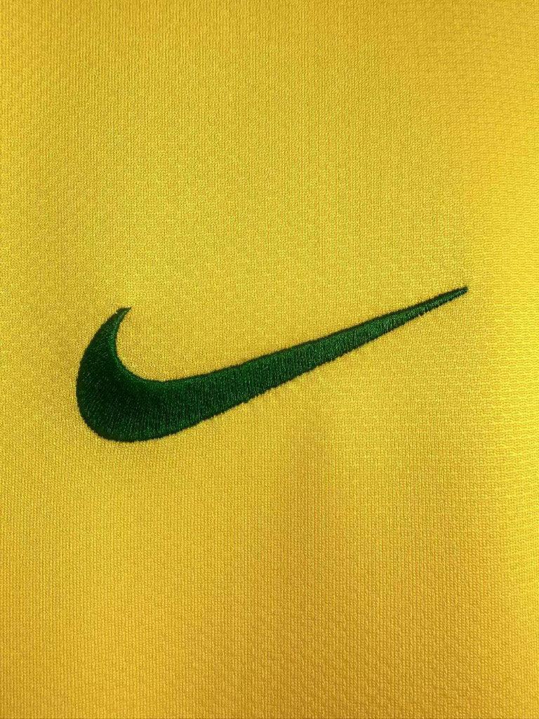 Brazil 2006 Vintage Retro Home Jersey