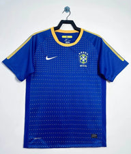 Brazil 2010 Vintage Retro Away Jersey