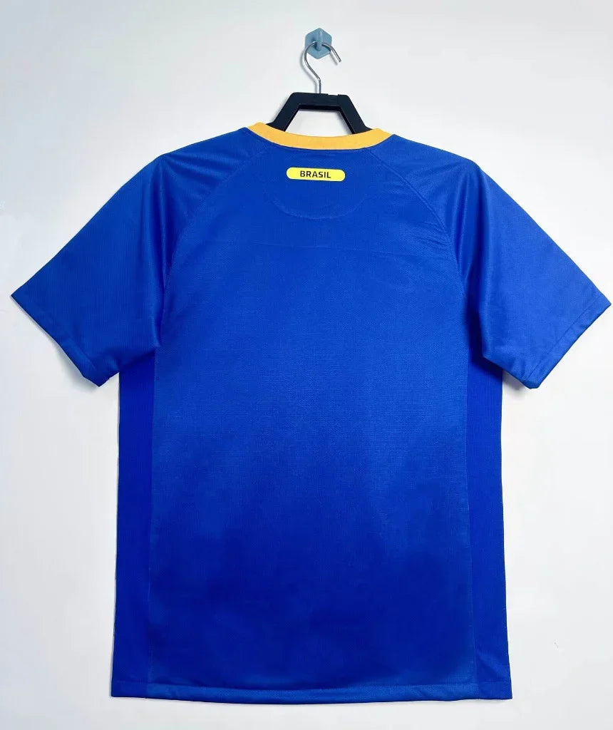 Brazil 2010 Vintage Retro Away Jersey