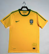 Brazil 2010 Vintage Retro Home Jersey