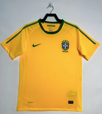 Brazil 2010 Vintage Retro Home Jersey