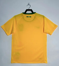Brazil 2010 Vintage Retro Home Jersey