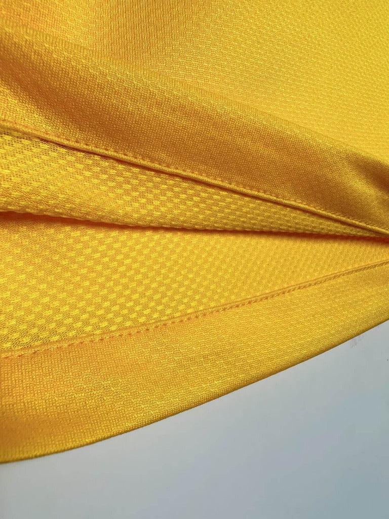 Brazil 2010 Vintage Retro Home Jersey