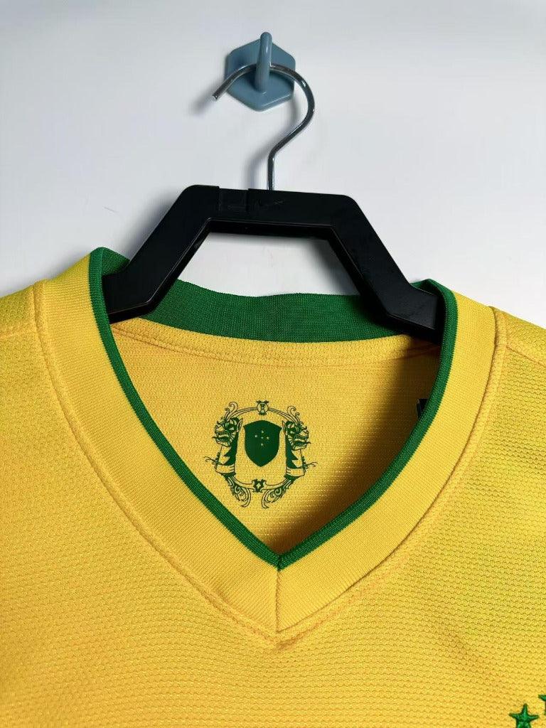 Brazil 2012/13 Vintage Retro Home Jersey