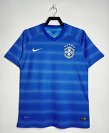 Brazil 2014 Vintage Retro Away Jersey