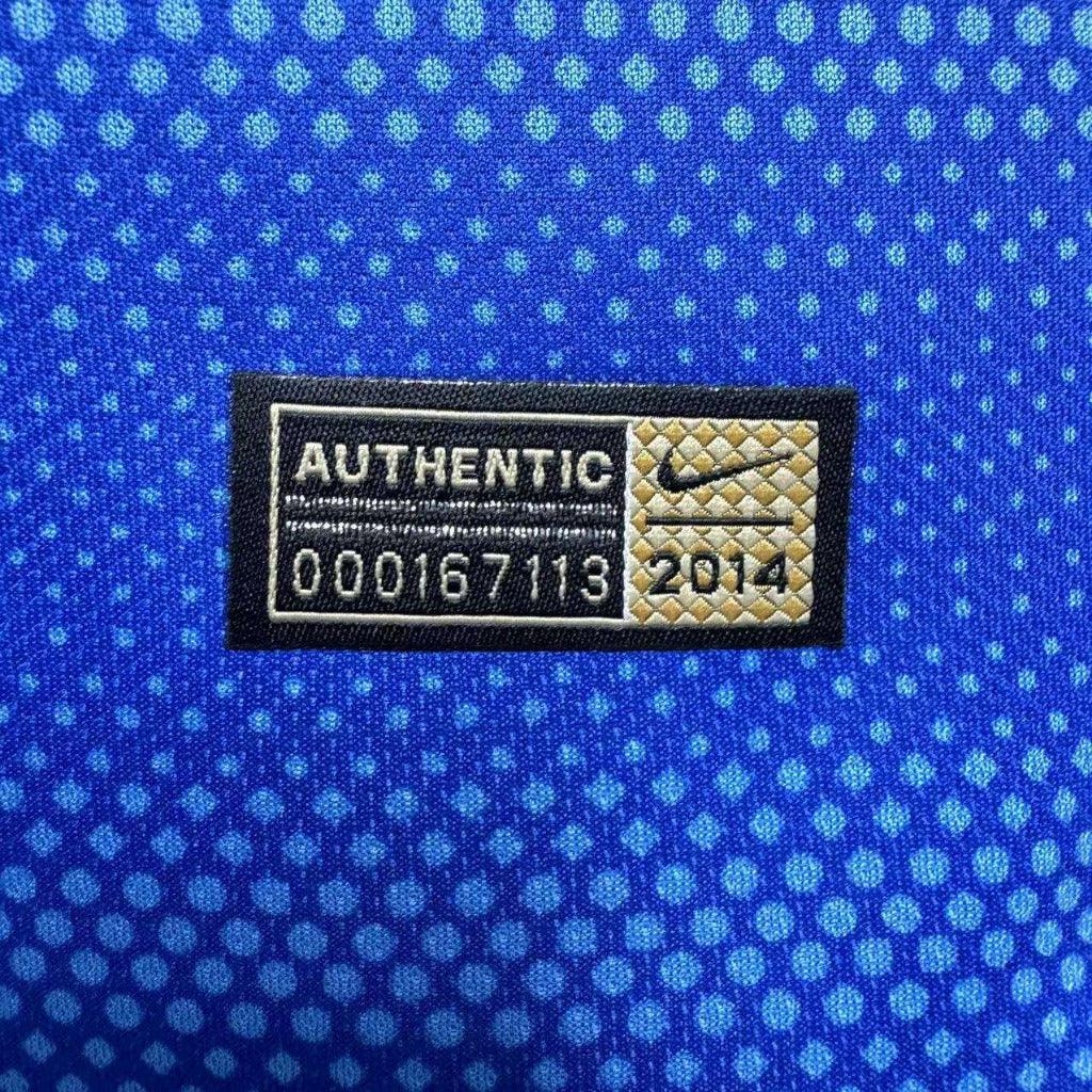 Brazil 2014 Vintage Retro Away Jersey