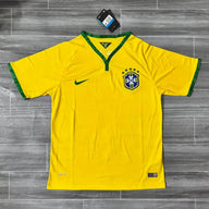Brazil 2014 Vintage Retro Home Jersey