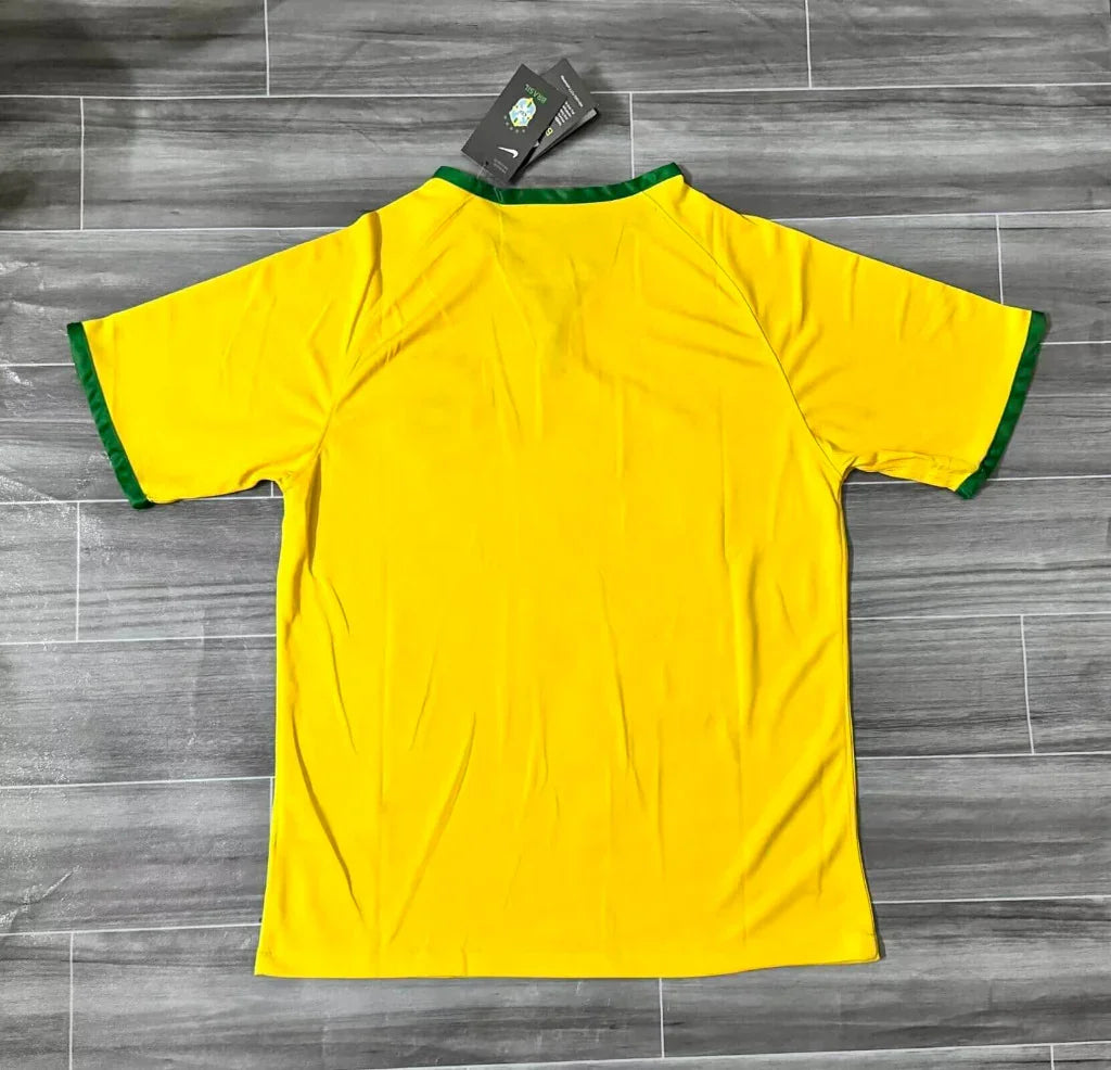 Brazil 2014 Vintage Retro Home Jersey