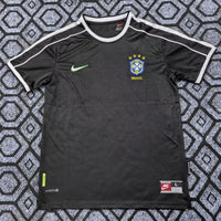 Brazil 2026 Black White Trim Goalkeeper Jersey