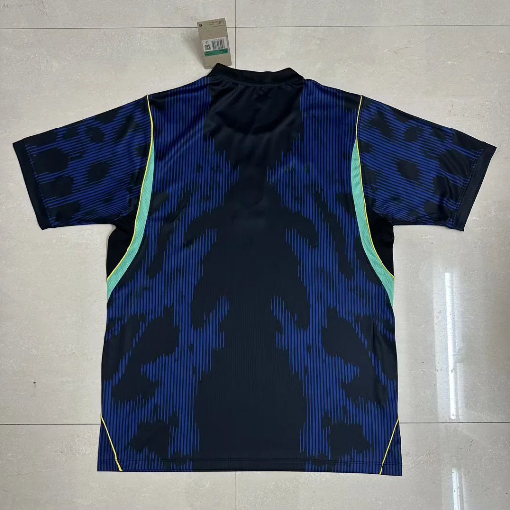 Brazil 2026 Blue/Black Away Jersey
