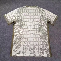 Brazil 2026 Cream/Metallic Gold Crocodile Graphic Special Version Jersey