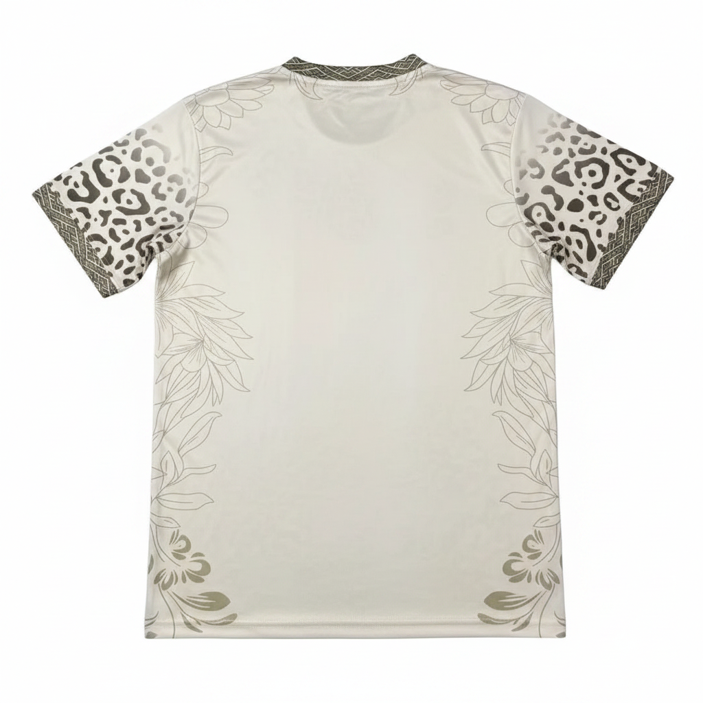 Brazil 2026 Cream/Metallic Gold Tiger Graphic Special Version Jersey
