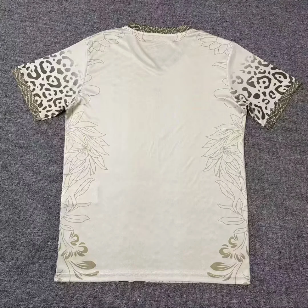 Brazil 2026 Cream/Metallic Gold Tiger Graphic Special Version Jersey