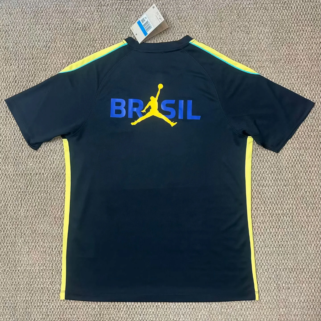 Brazil 2026 Dark Green/Yellow Training Jersey
